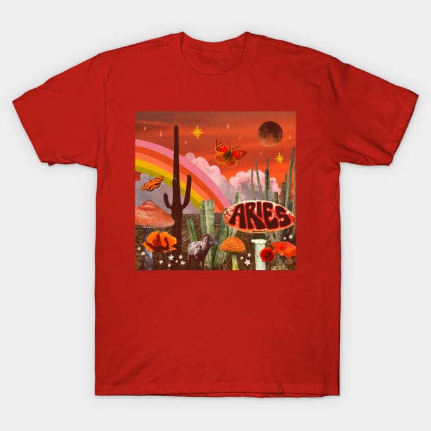 Aries Collage T-Shirt by Doodle by Meg